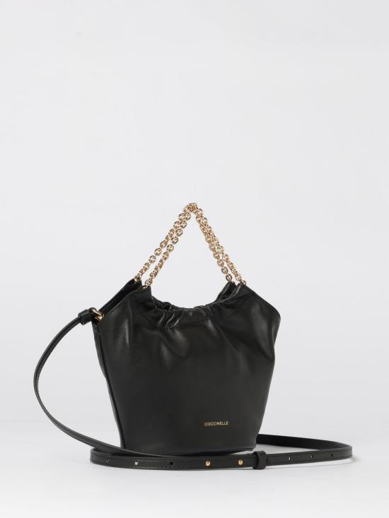 26SS 코치넬리 토트백 E5U5F580101 001 Black - COCCINELLE