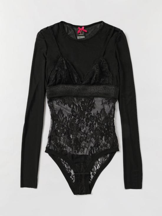 26SS 핑코 긴팔 티셔츠 106272A33E Z99 Black - PINKO