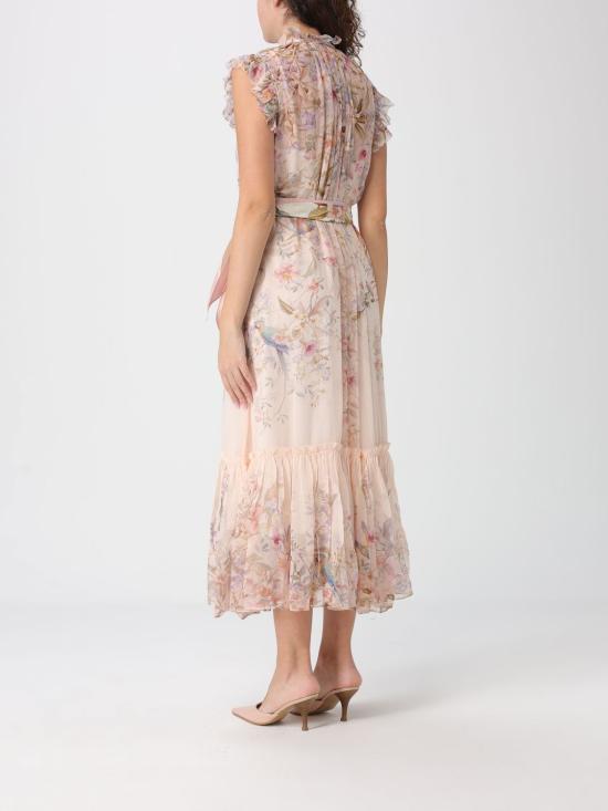 26SS 짐머만 롱 원피스 7280DC261 CRMAV Beige - ZIMMERMANN