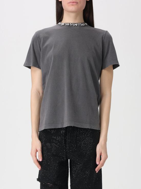 26SS 골든구스 반팔 티셔츠 GWP01220P000670 60318 Charcoal