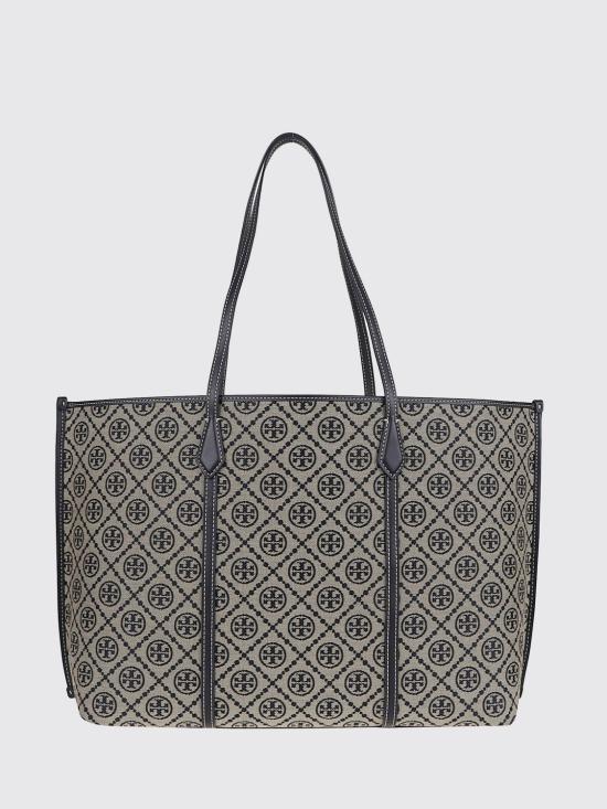 26SS 토리버치 T 모노그램 토트백 174279 405 Navy - TORY BURCH