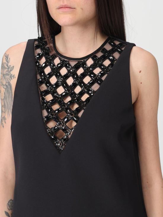 26SS 리우조 롱 원피스 PA6007T2527 22222 Black - LIU JO