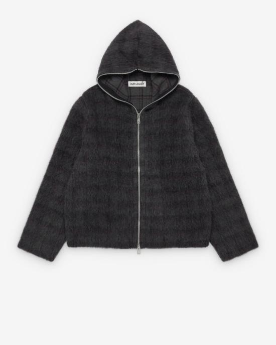 26SS 아워레가시 후드 티셔츠 M2266FF FUZZED PLUM DOM