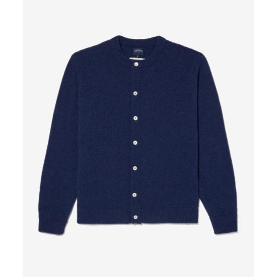 25FW 노아 가디건 NOAU252MRST042BL STARNIGHT BLUE DOM