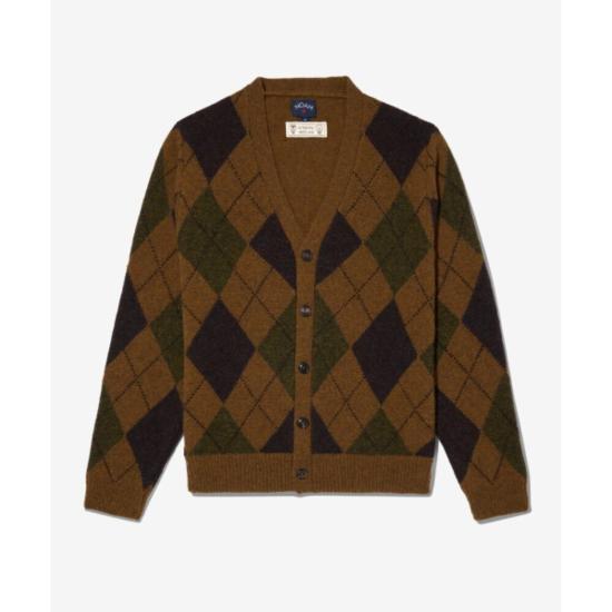 25FW 노아 가디건 NOAU252MRST047OL OLIVE MIDNIGHT PINE DOM