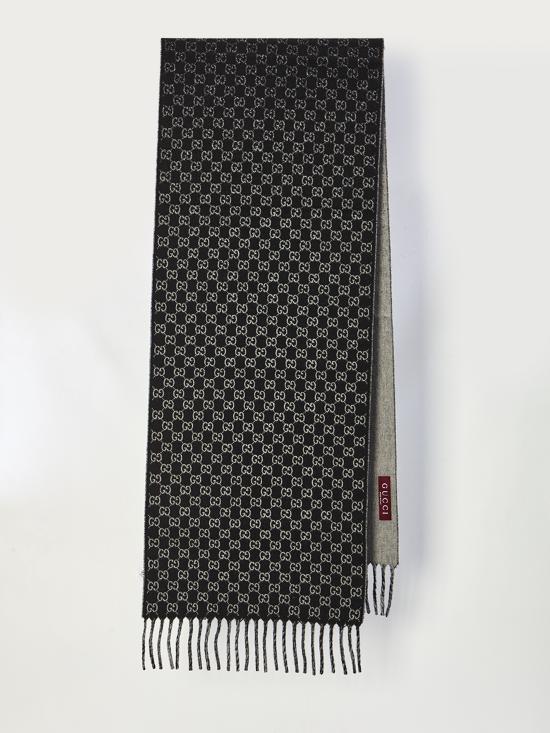 26SS 구찌 머플러/스카프 852038 BLACK