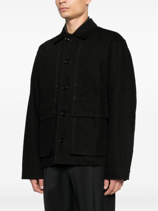 26SS 르메르 자켓 OW1223 LD1055999 Black - LEMAIRE