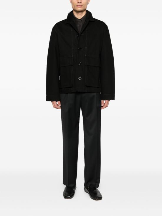 26SS 르메르 자켓 OW1223 LD1055999 Black - LEMAIRE