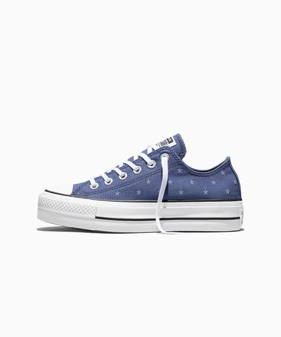  컨버스 척테일러 올스타 리프트 엠브로이더드 스타즈 A16114C DOM - CONVERSE