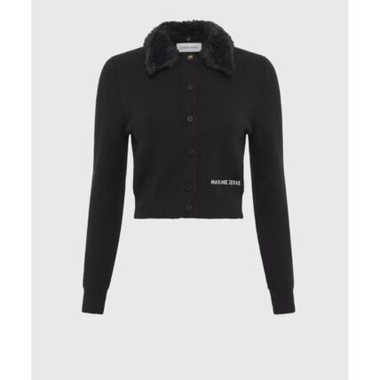 25FW 마린세르 가디건 MRSW252PRKN005BK BK99 BLACK DOM