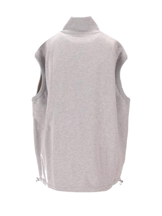 26SS 미우미우 민소매 티셔츠 MJT698SOOO13UK F0031 GRIGIO - MIU MIU