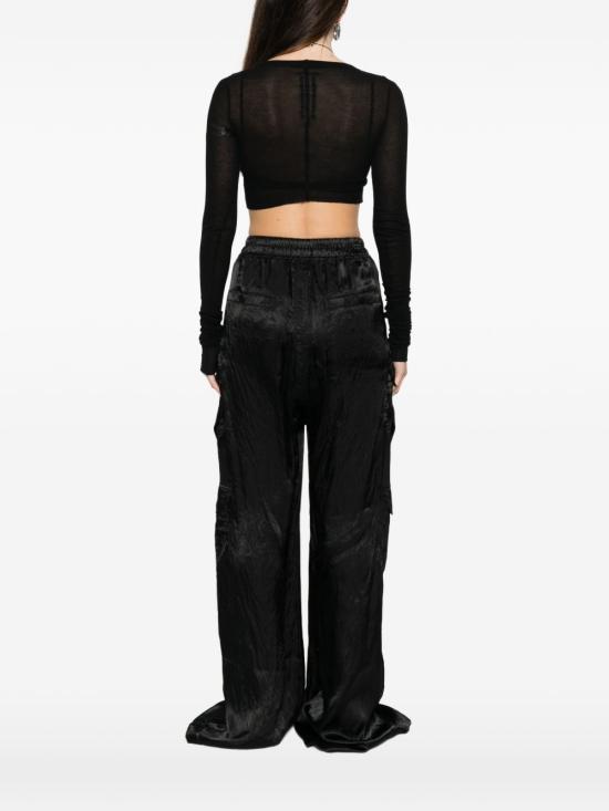 26SS 릭 오웬스 반팔 티셔츠 RP01F6220 RC09 Black - RICK OWENS