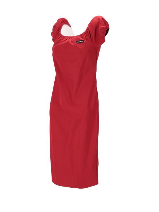 26SS 미우미우 미디 원피스 MF6183SOOO1BMS F0011 ROSSO - MIU MIU