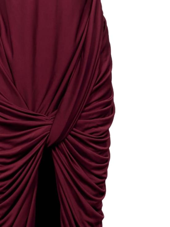 26SS 로에베 롱 원피스 S359Y09 XK47110 Bordeaux - LOEWE