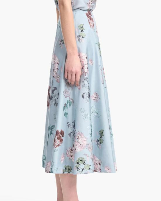  알투자라 미디 스커트 바르다  스톰 플라워즈 - ALTUZARRA