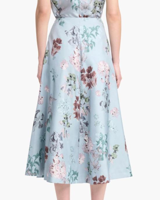  알투자라 미디 스커트 바르다  스톰 플라워즈 - ALTUZARRA