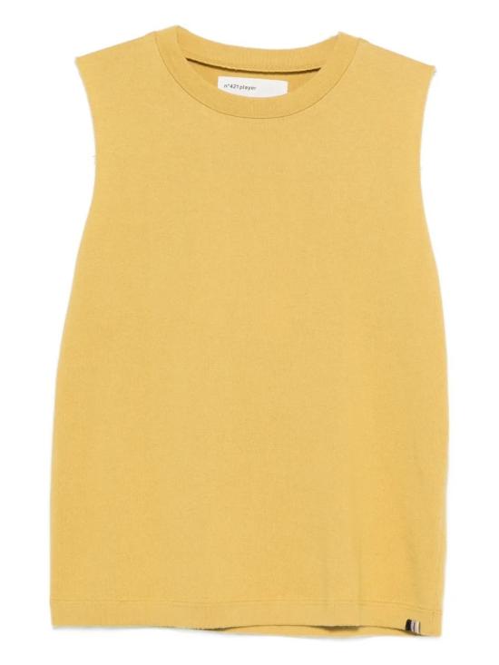 26SS 익스트림캐시미어 민소매 티셔츠 PLAYERCORN Yellow