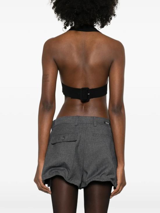 26SS 쿠레쥬 트레이닝 티셔츠 126CBR091PL01599999 Black - COURREGES