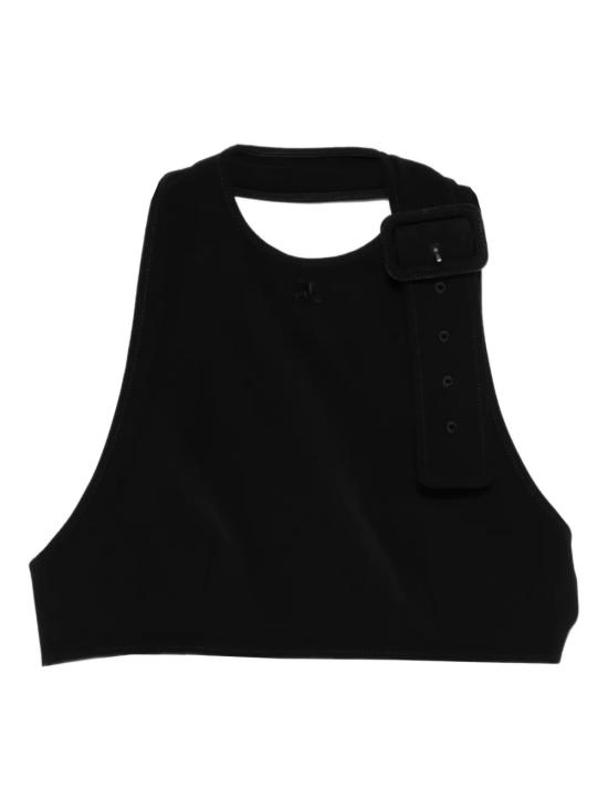 26SS 쿠레쥬 트레이닝 티셔츠 126CBR091PL01599999 Black