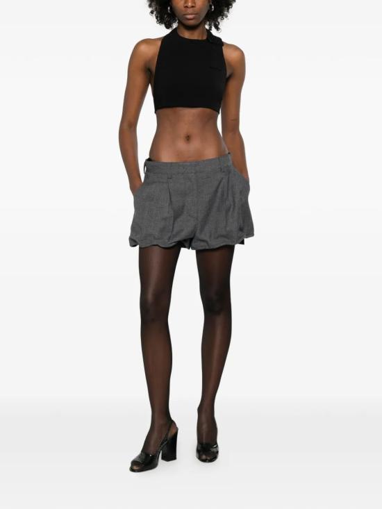 26SS 쿠레쥬 트레이닝 티셔츠 126CBR091PL01599999 Black - COURREGES