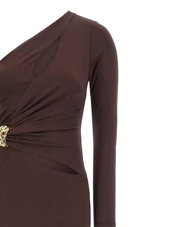 26SS 엘리자베타프랜치 롱 원피스 ABR2561E2644 Brown - ELISABETTA FRANCHI