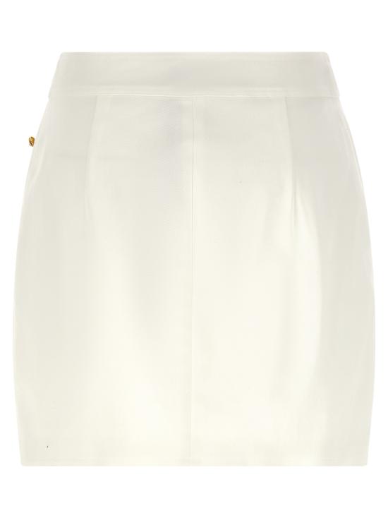26SS 엘리자베타프랜치 롱 스커트 GO14161E2360 White - ELISABETTA FRANCHI