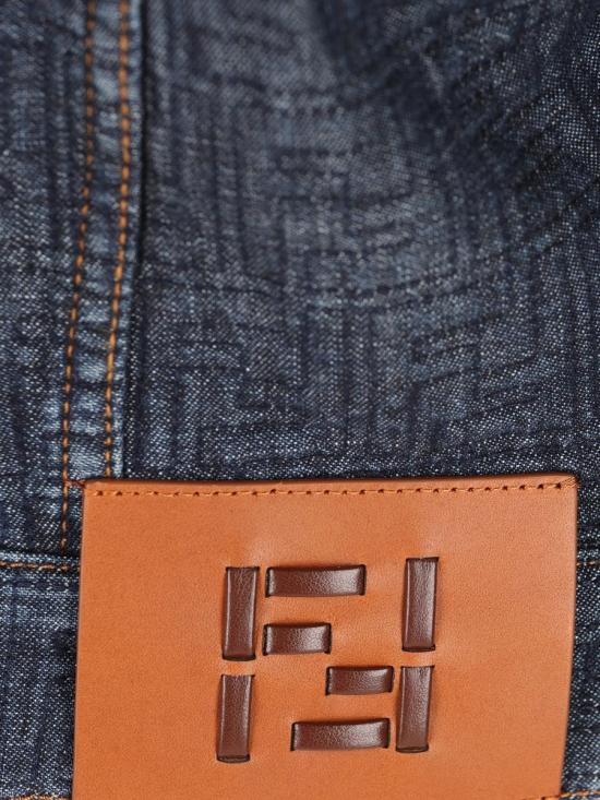 26SS 펜디 데님 자켓 FLF834AW83F1UKI P26 BLUEBERRY - FENDI