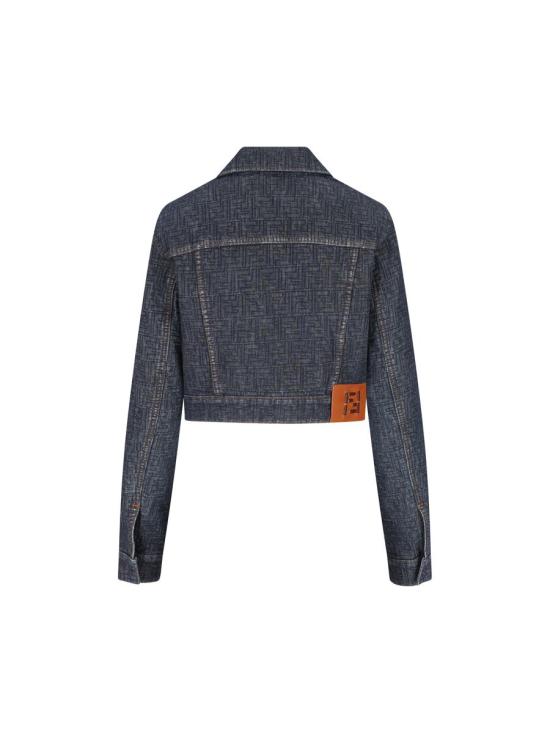 26SS 펜디 데님 자켓 FLF834AW83F1UKI P26 BLUEBERRY - FENDI