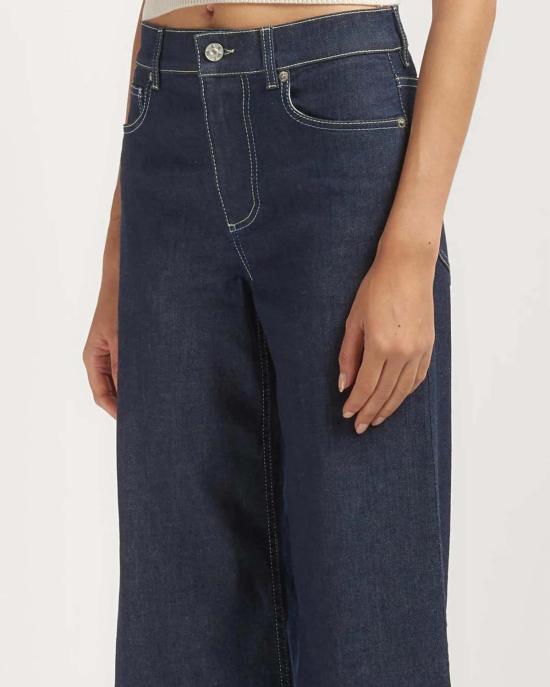  마르니 데님 팬츠 스트레치 데님 5포켓 팬츠 진 블루 블랙 - MARNI