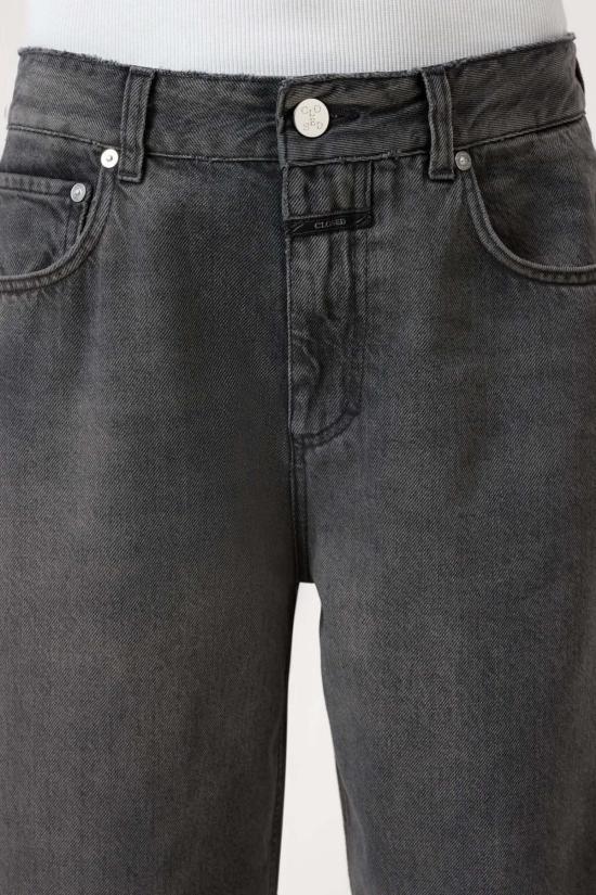  클로즈드 데님 팬츠 재지 크롭 배럴 진 그레이 - CLOSED