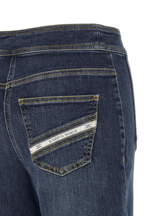 26SS 엘리자베타프랜치 데님 팬츠 PJ19D61E2104 Blue - ELISABETTA FRANCHI