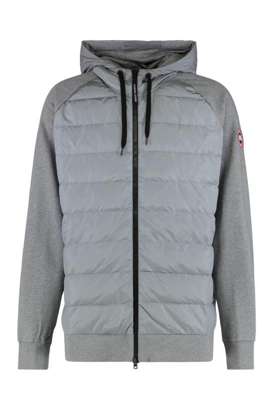 25FW 캐나다구스 하이브리지 휴런 풀 집 후디 자켓 6843M 9717 GREY