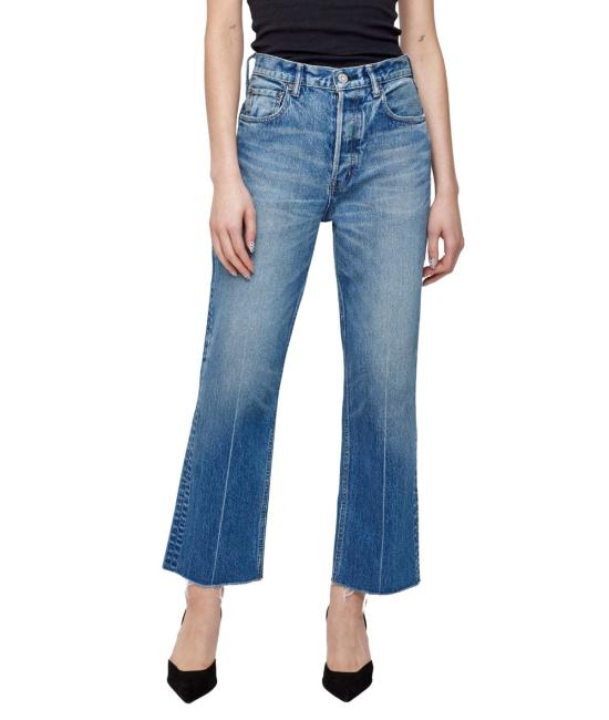  마우지 데님 팬츠 Moussy Mv Farmington 와이드 스트레이트 진