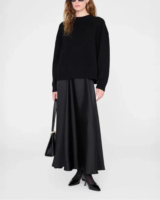  애니빙 미디 스커트 아니네 빙 크리스티나 스커트 블랙 - ANINE BING