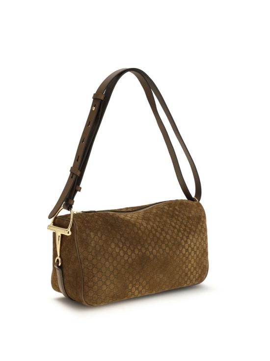 26SS 구찌 하프 홀스빗 미디엄 숄더백 860787AAEE7 2118 BROWN - GUCCI