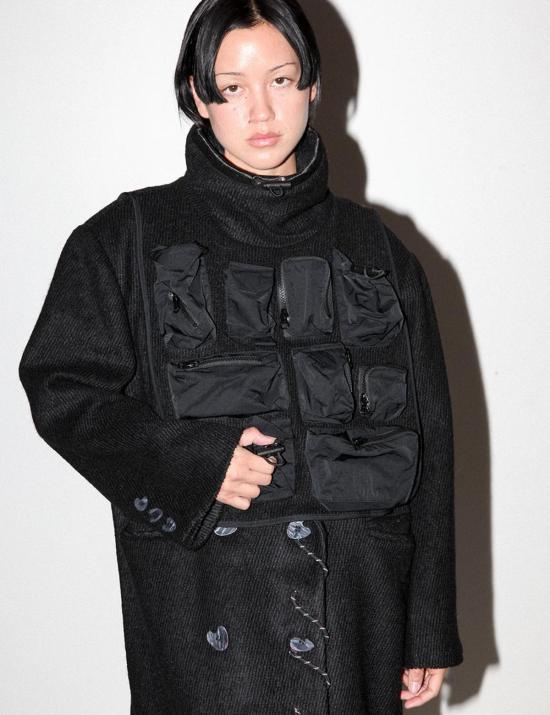  케이코 베스트 Kk Co 유틸리티 멜빵 조끼 - KKCO