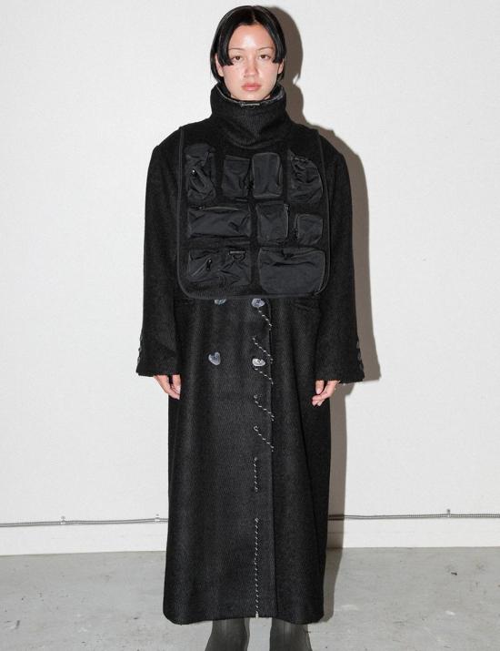  케이코 베스트 Kk Co 유틸리티 멜빵 조끼 - KKCO