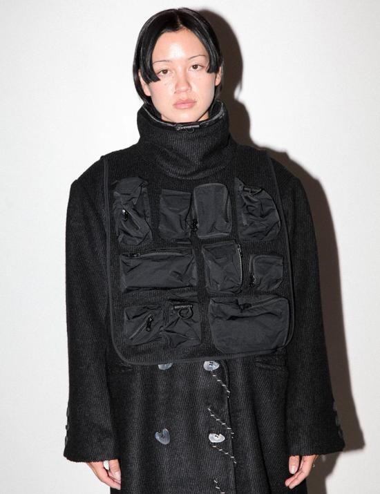  케이코 베스트 Kk Co 유틸리티 멜빵 조끼 - KKCO