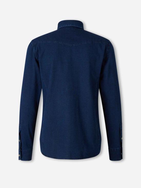26SS 톰포드 긴팔 셔츠 HDS001 FMC28 UCC NAVY DARK DENIM BLUE - TOMFORD