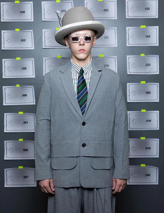  헨릭 빕스코브 수트 자켓 Henrik Vibskov Ants 블레이저 그레이 - HENRIK VIBSKOV