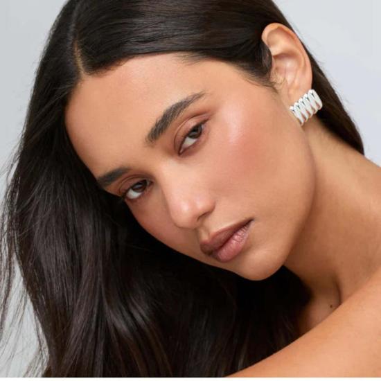  헤븐 메이헴 이어링 클레미 맥시  실버 - HEAVEN MAYHEM