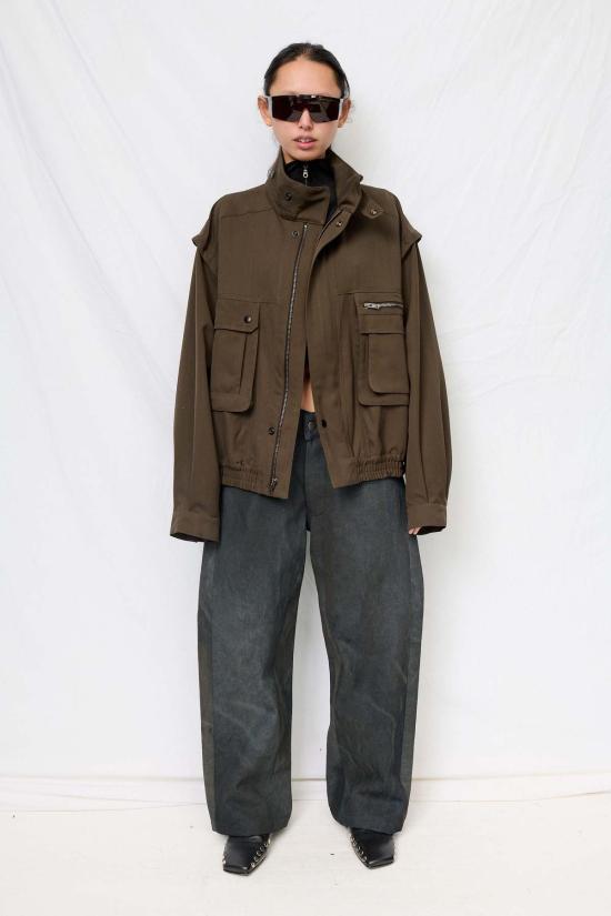  어셈블리 뉴욕 자켓 조립용 정장 밀리터리 재킷 브라운 - ASSEMBLY NEW YORK