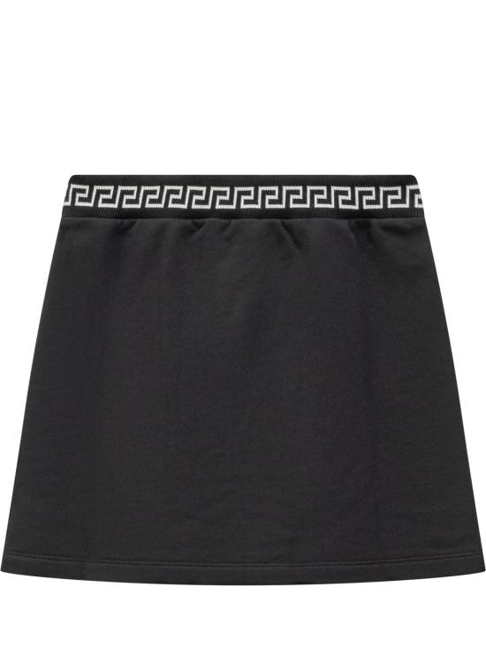 26SS [키즈] 베르사체 스커트 10228971A11652 2B020 BLACK WHITE - VERSACE