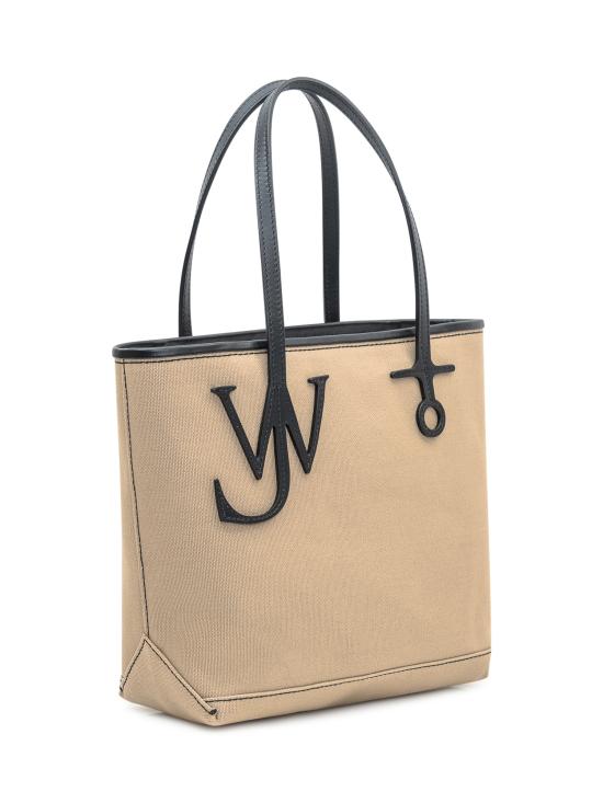 26SS JW앤더슨 토트백 HB0768FA0442 043 BEIGE BLACK - JW ANDERSON