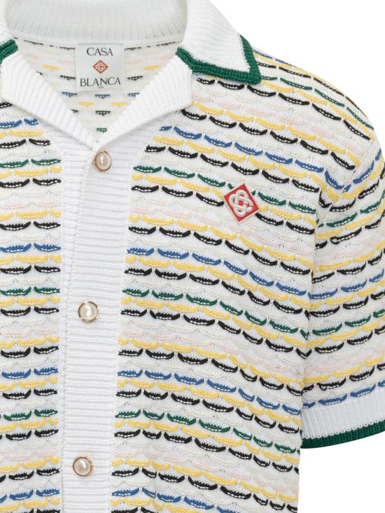 26SS 카사블랑카 긴팔 셔츠 MSP26KW1209 01 MULTICOLOR - CASABLANCA