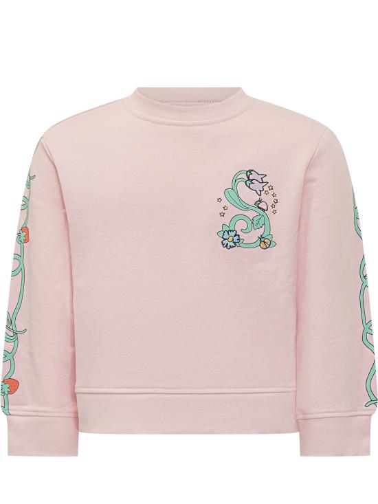 26SS [키즈] 스텔라 맥카트니 트레이닝 상의 TY4A30Z3409 51R ROSA