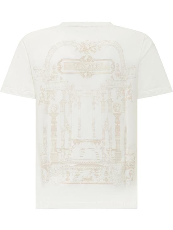 26SS [키즈] 베르사체 티셔츠 10183421A16784 2W110 WHITE GOLD - VERSACE