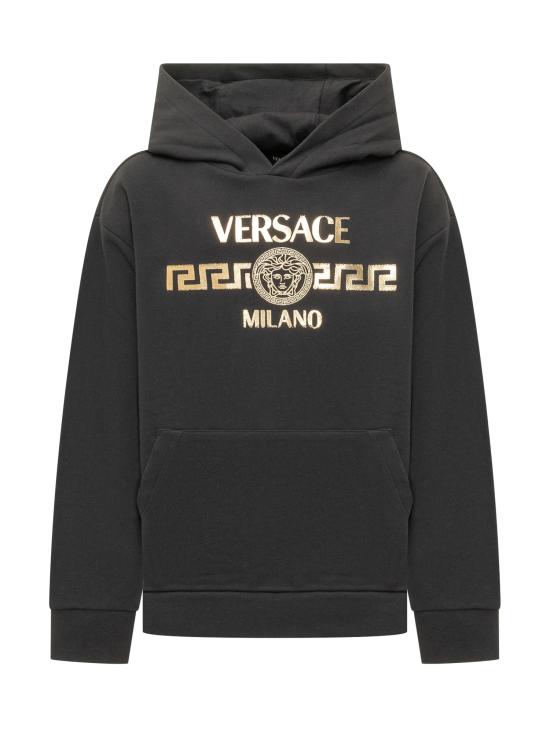 26SS [키즈] 베르사체 트레이닝 상의 10206441A16976 2B130 BLACK GOLD