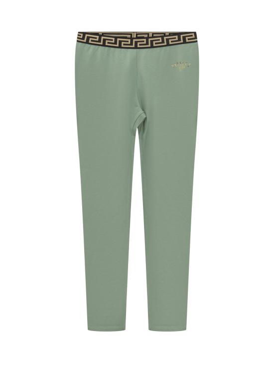 26SS [키즈] 베르사체 트레이닝/조거 팬츠 10182031A16932 2GQ10 SAGE GREEN GOLD