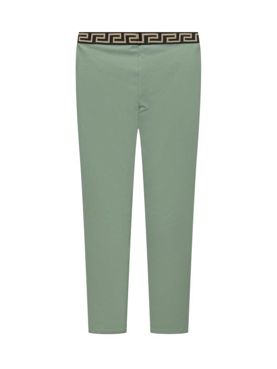 26SS [키즈] 베르사체 트레이닝/조거 팬츠 10182031A16932 2GQ10 SAGE GREEN GOLD - VERSACE